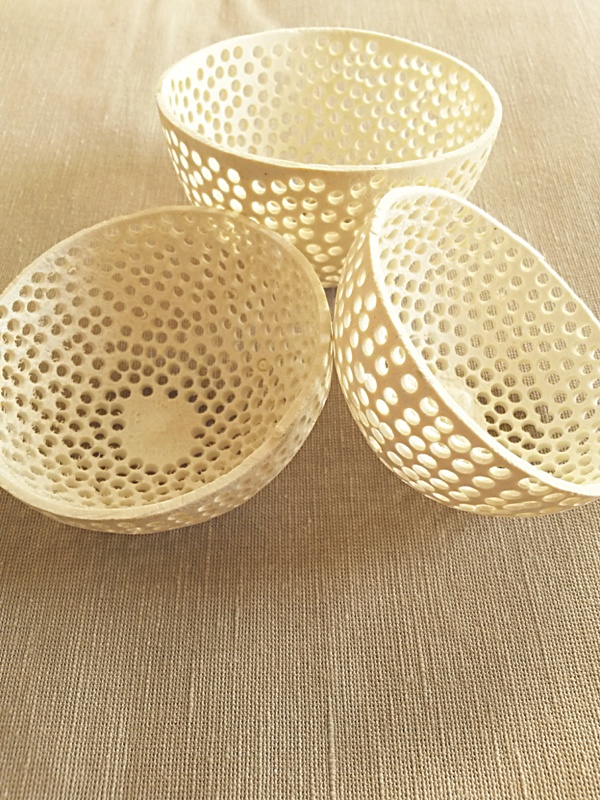 Bell cup net bělená