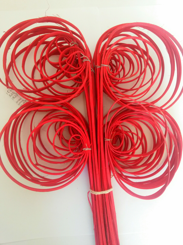 Cane circle červená