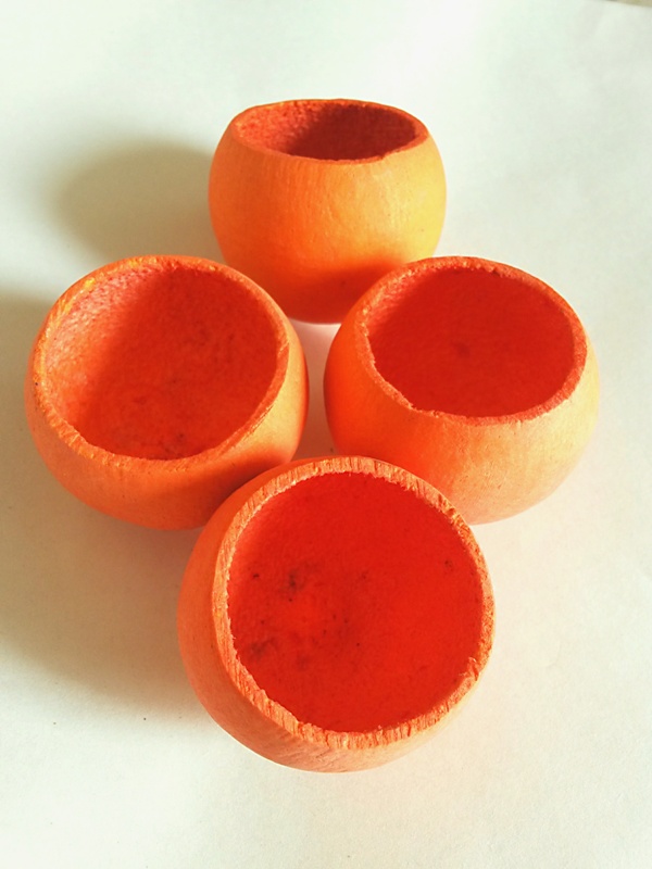 Bell cup mini oranžová light