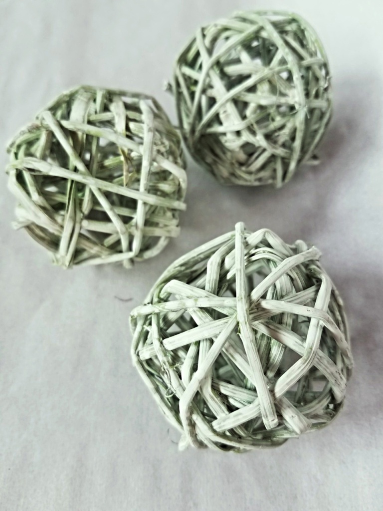 Lata ball 6 cm green stonewash