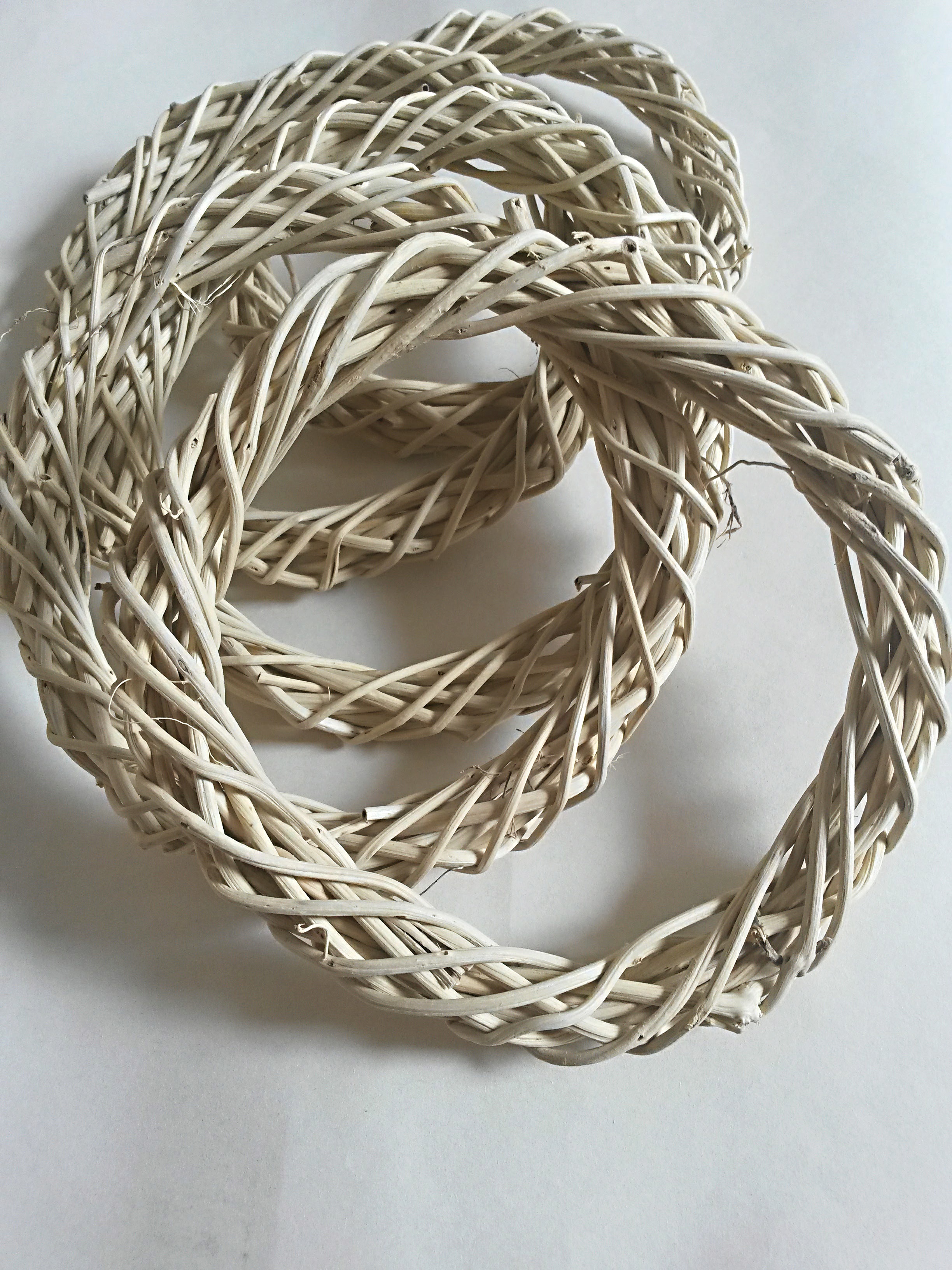 Věneček proutí 15 cm natural