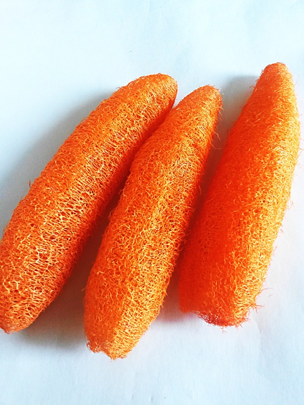 Lufa extra large oranžová