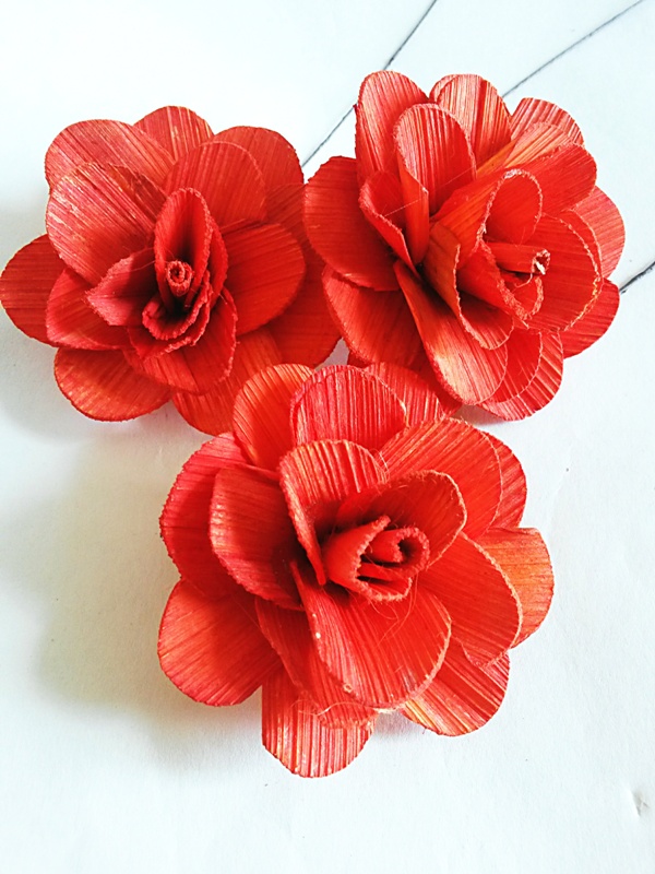 Beetel Rose 8 cm stopka oranžová