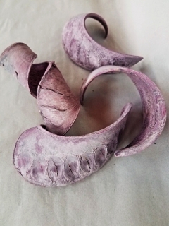 Elephant Ear lila Stonewash