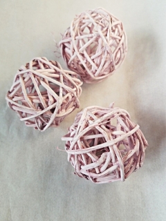 Lata ball 6 cm lila stonewash