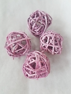 Lata ball 4 cm purple stonewash