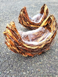 Lodička proutí kůra 27 cm
